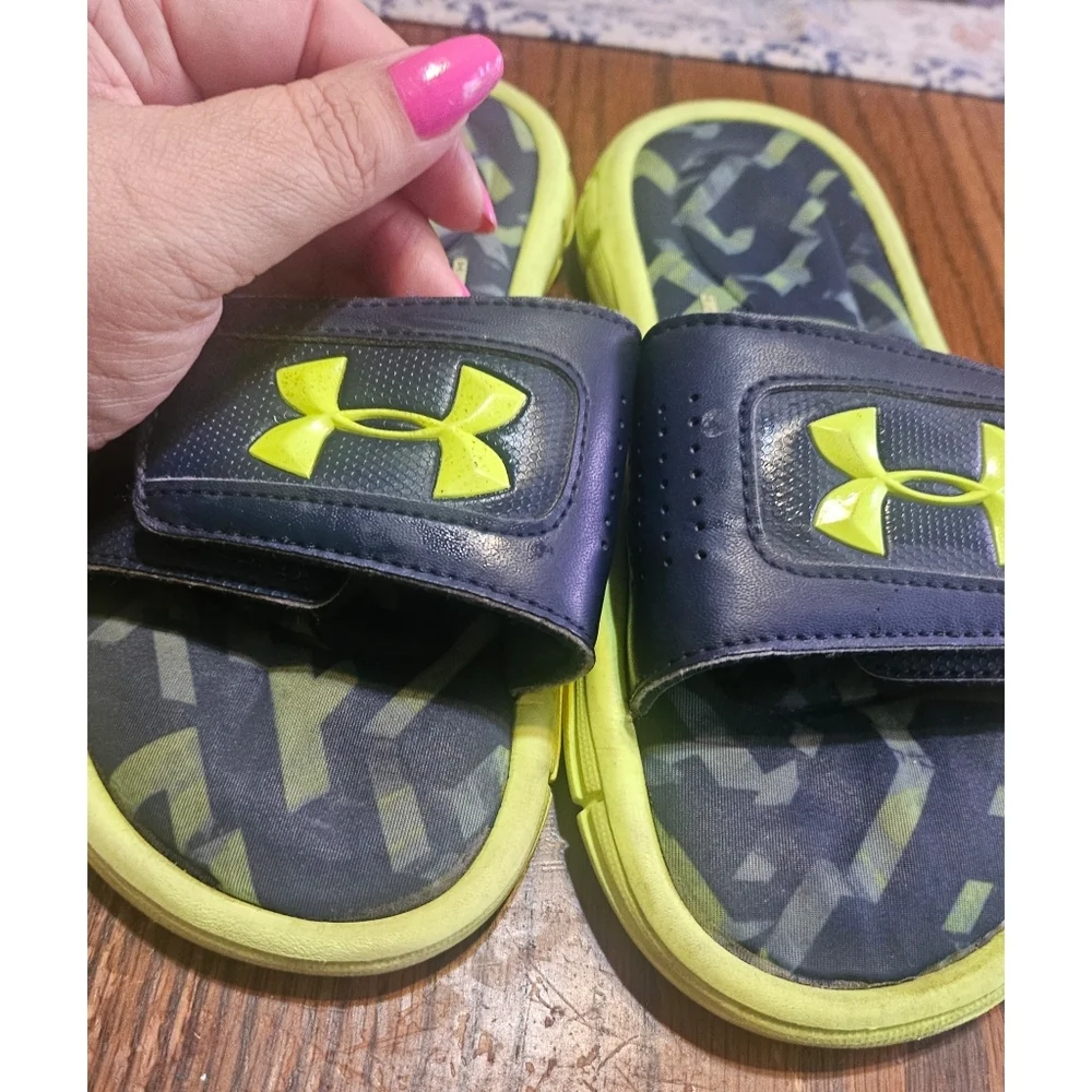 Under Armour Youth 4D Foam Slide Sandals